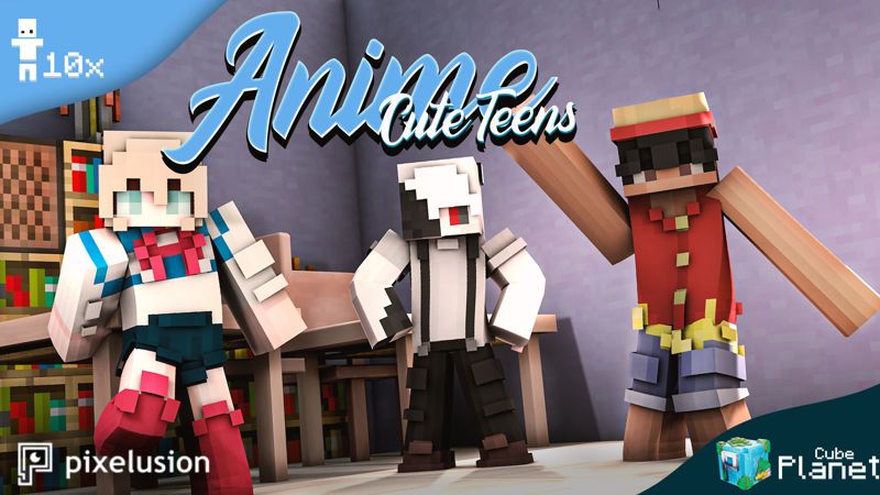 Anime Cute Teens on the Minecraft Marketplace by Pixelusion