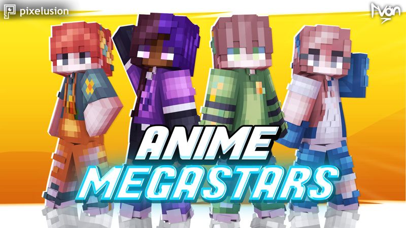 Anime Megastars on the Minecraft Marketplace by Pixelusion