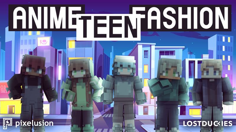 Anime Teen Fashion on the Minecraft Marketplace by Pixelusion