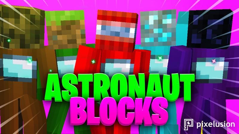 Astronaut Blocks on the Minecraft Marketplace by Pixelusion