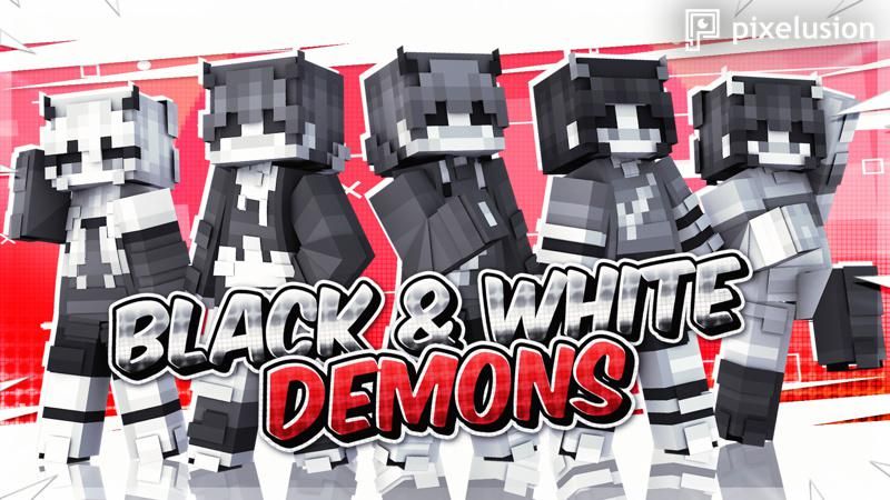 Black & White Demons on the Minecraft Marketplace by Pixelusion