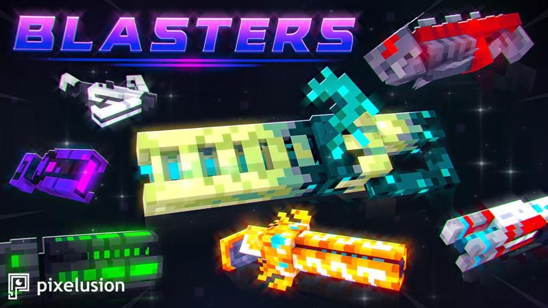 Blasters on the Minecraft Marketplace by Pixelusion