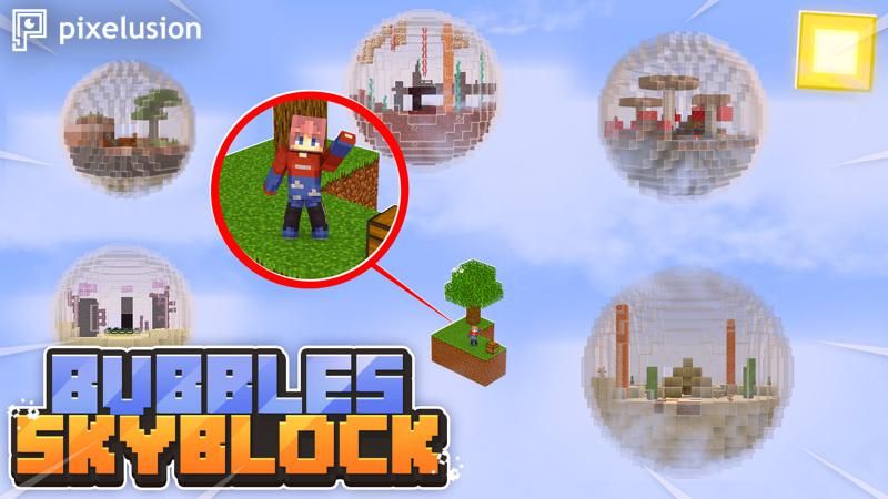 Bubbles Skyblock on the Minecraft Marketplace by Pixelusion