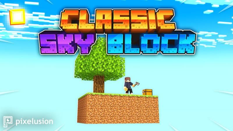 Classic Sky Block on the Minecraft Marketplace by Pixelusion