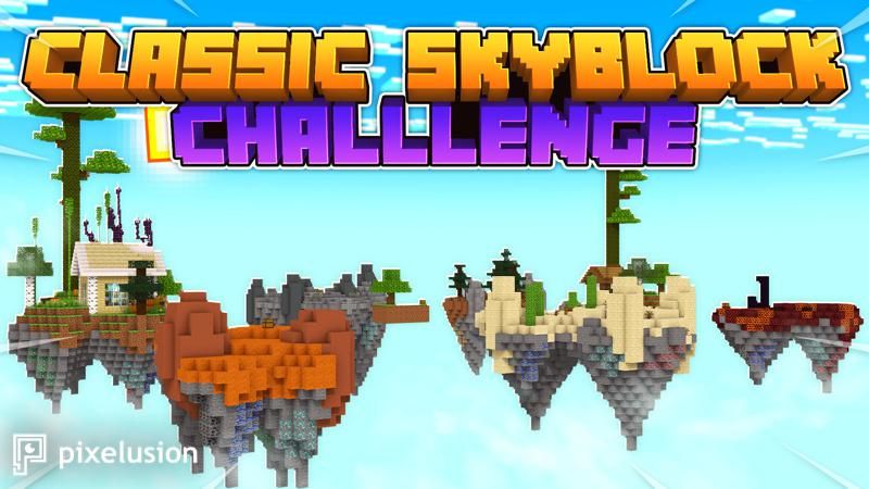 Classic Skyblock Challenge on the Minecraft Marketplace by Pixelusion