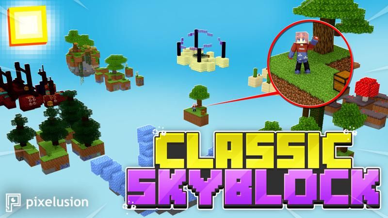 Classic Skyblock on the Minecraft Marketplace by Pixelusion