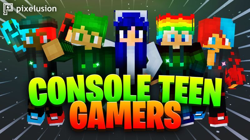 Console Teen Gamers on the Minecraft Marketplace by Pixelusion