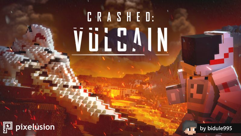 Crashed: Vulcain on the Minecraft Marketplace by Pixelusion