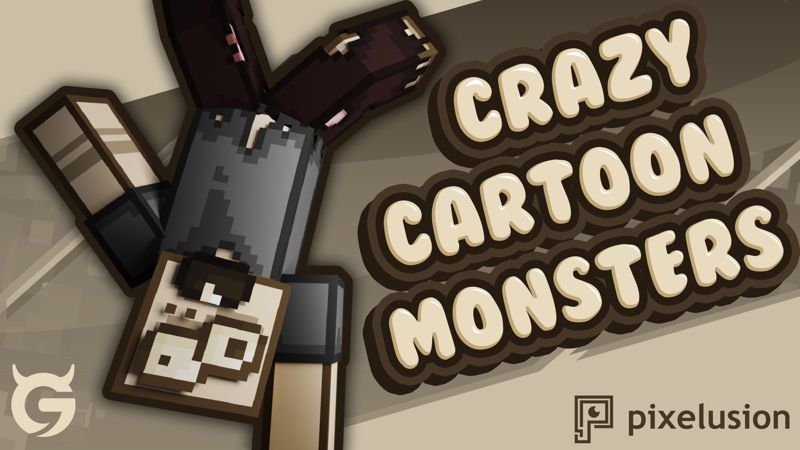 Crazy Cartoon Monsters on the Minecraft Marketplace by Pixelusion