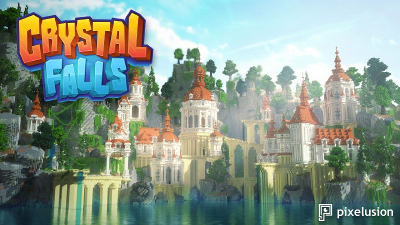 Crystal Falls on the Minecraft Marketplace by Pixelusion