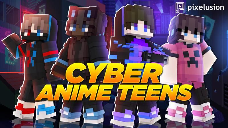 Cyber Anime Teens on the Minecraft Marketplace by Pixelusion