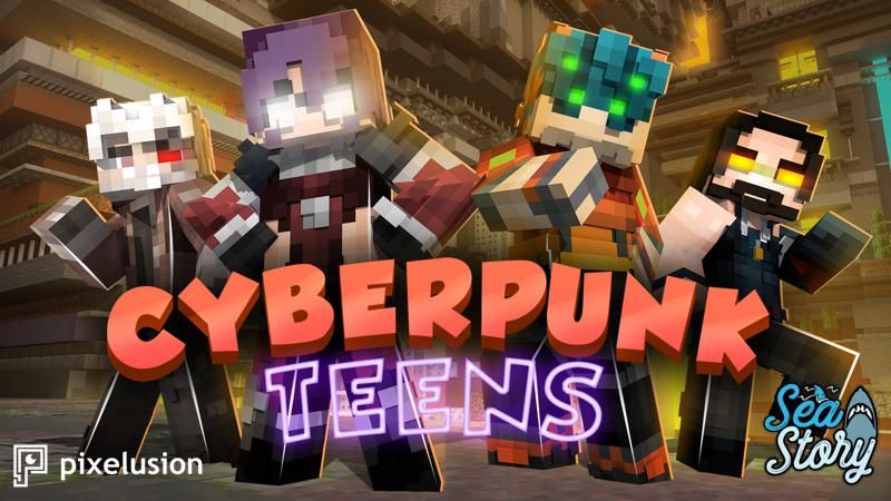 Cyberpunk Teens on the Minecraft Marketplace by Pixelusion