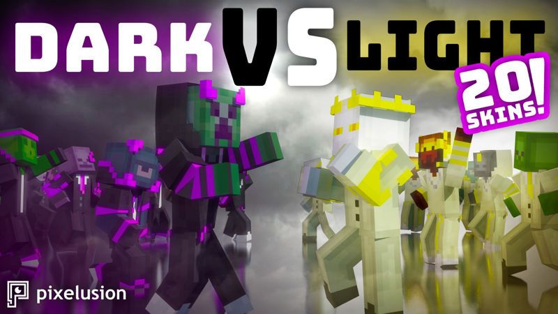 Dark VS Light Mobs on the Minecraft Marketplace by Pixelusion