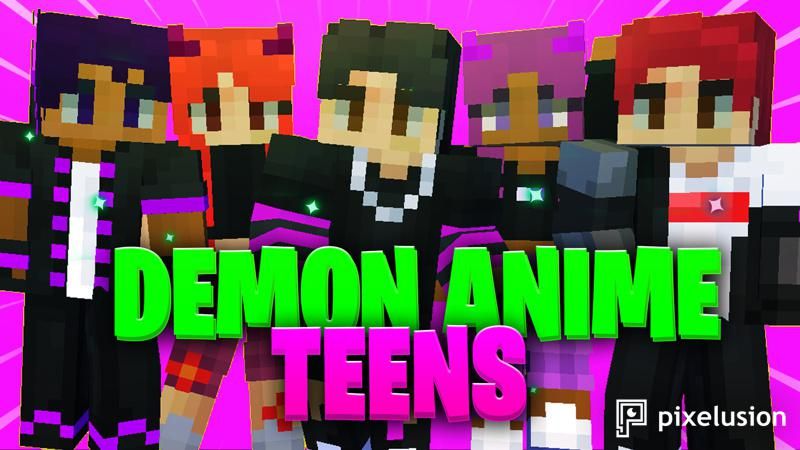 Demon Anime Teens on the Minecraft Marketplace by Pixelusion