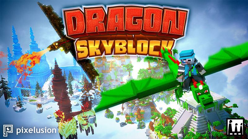 Dragon Skyblock on the Minecraft Marketplace by Pixelusion