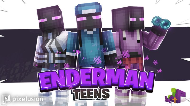 Enderman Teens on the Minecraft Marketplace by Pixelusion