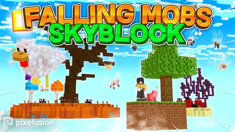 Falling Mobs Skyblock on the Minecraft Marketplace by Pixelusion