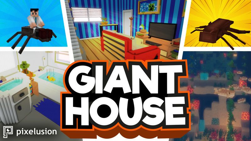 Giant House on the Minecraft Marketplace by Pixelusion