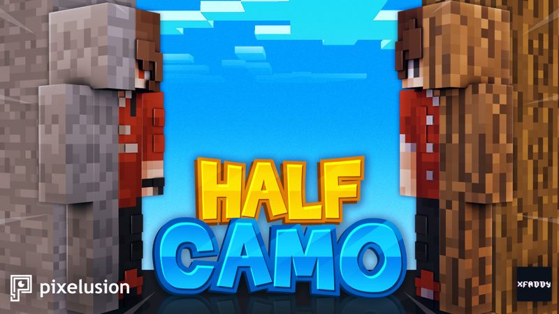 Half Camo on the Minecraft Marketplace by Pixelusion