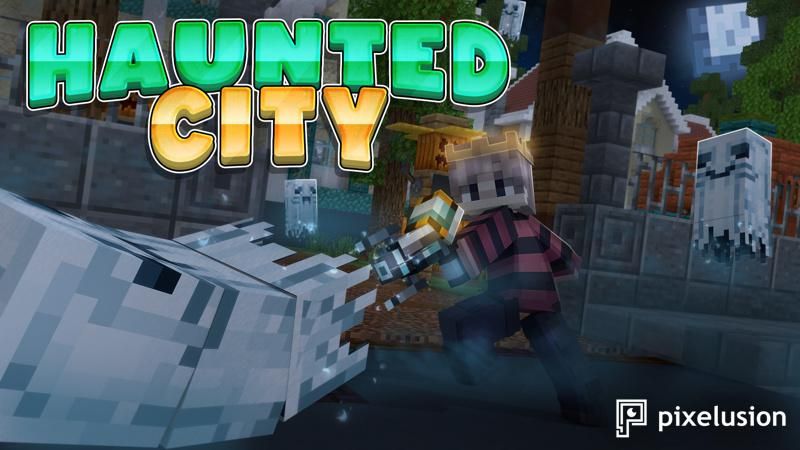 Haunted City on the Minecraft Marketplace by Pixelusion