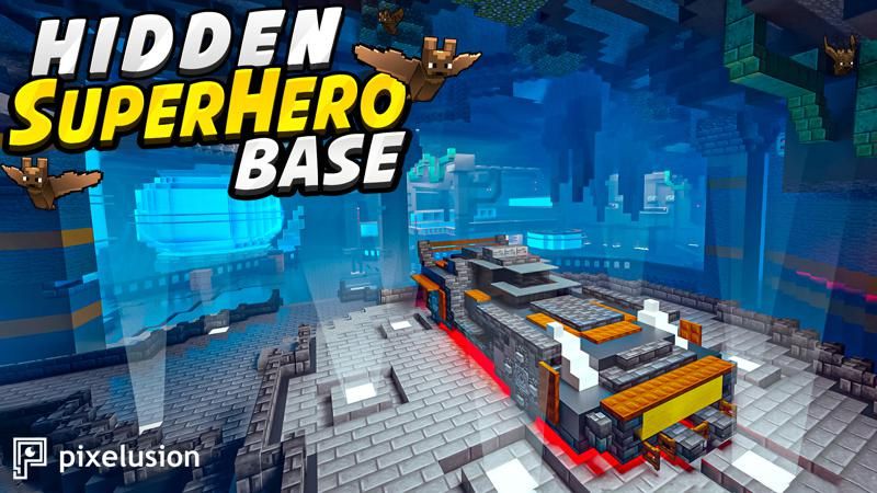 Hidden Superhero Base on the Minecraft Marketplace by Pixelusion