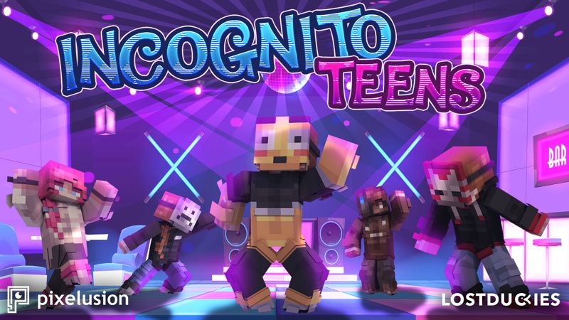 Incognito Teens on the Minecraft Marketplace by Pixelusion