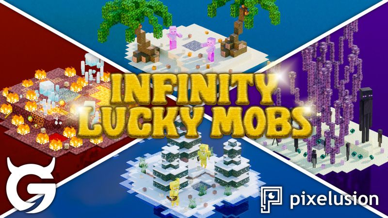 Infinity Lucky Mobs on the Minecraft Marketplace by Pixelusion