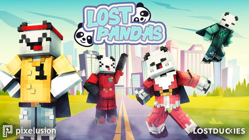 Lost Pandas on the Minecraft Marketplace by Pixelusion