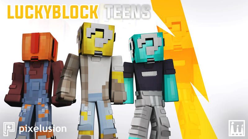 LuckyBlock Teens on the Minecraft Marketplace by Pixelusion