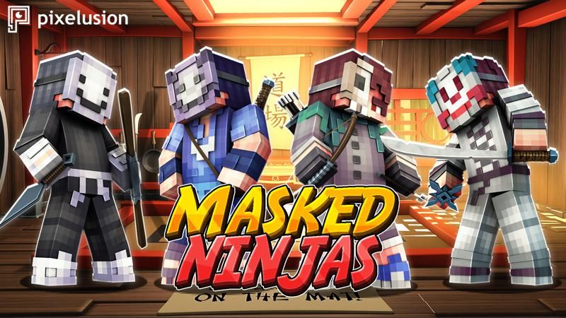 Masked Ninjas on the Minecraft Marketplace by Pixelusion