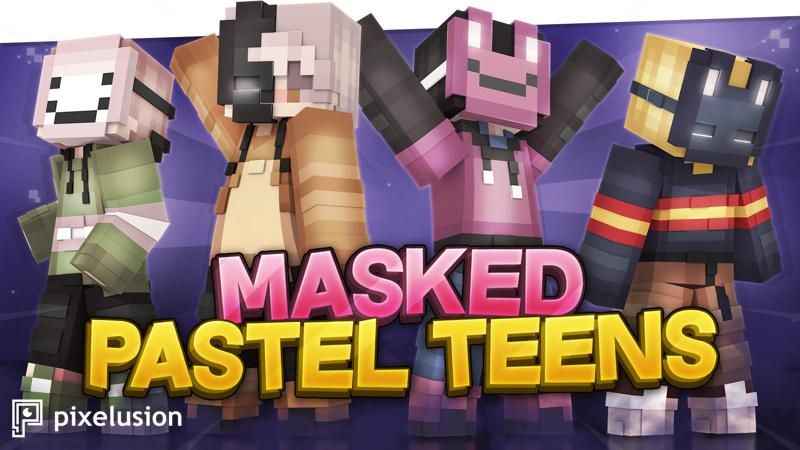 Masked Pastel Teens on the Minecraft Marketplace by Pixelusion