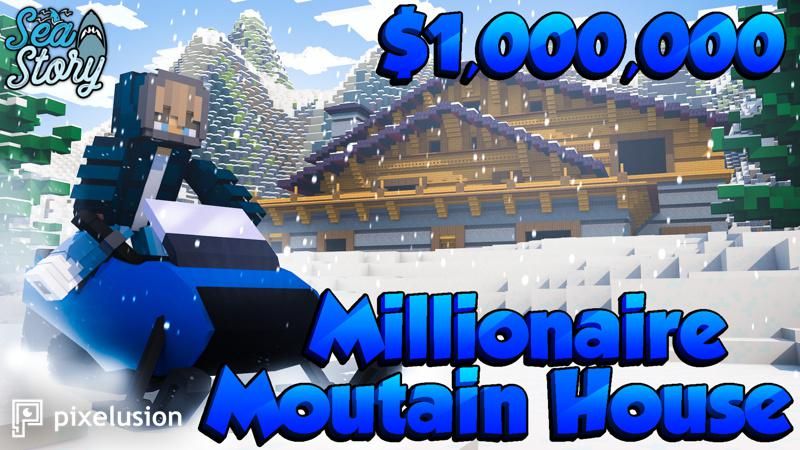 Millionaire Mountain House on the Minecraft Marketplace by Pixelusion