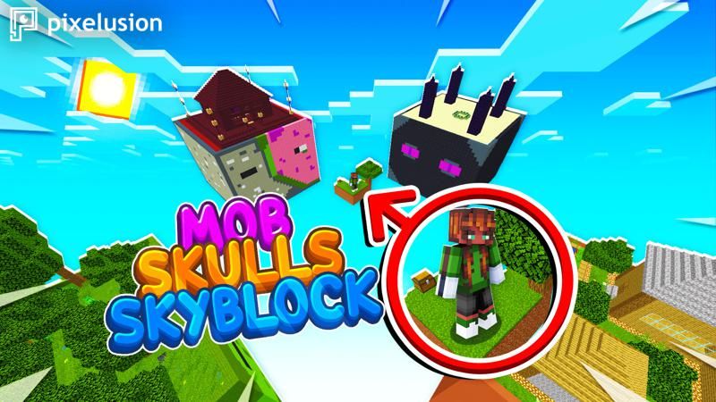 Mob Skulls Skyblock on the Minecraft Marketplace by Pixelusion