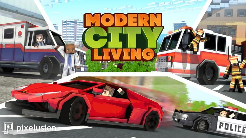 Modern City Living on the Minecraft Marketplace by Pixelusion