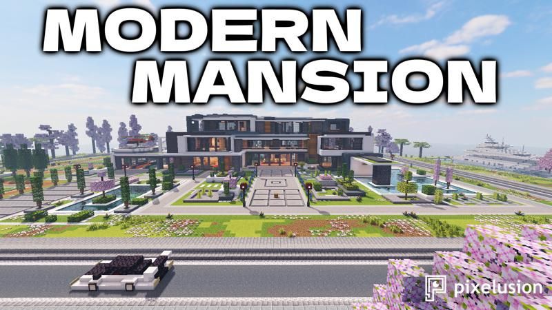 Modern Mansion on the Minecraft Marketplace by Pixelusion