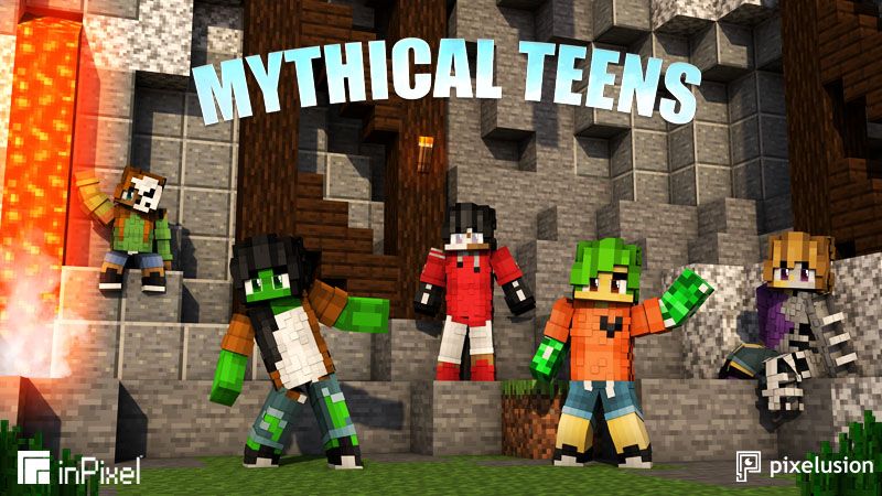 Mythical Teens on the Minecraft Marketplace by Pixelusion