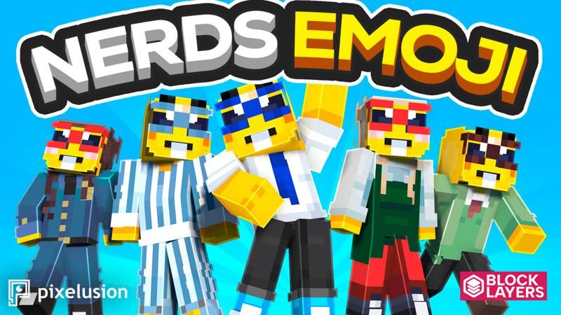 Nerds Emoji on the Minecraft Marketplace by Pixelusion