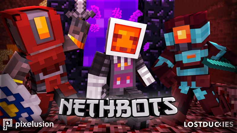 Nethbots on the Minecraft Marketplace by Pixelusion