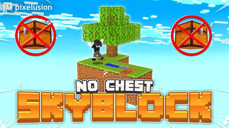 No Chest Skyblock on the Minecraft Marketplace by Pixelusion