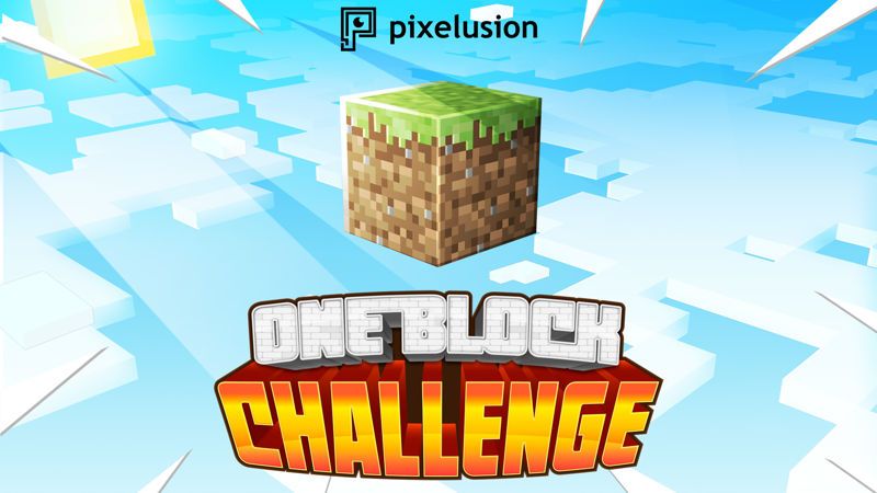 One Block Challenge on the Minecraft Marketplace by pixelusion