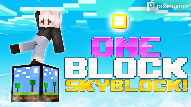 One Block Skyblock! on the Minecraft Marketplace by Pixelusion