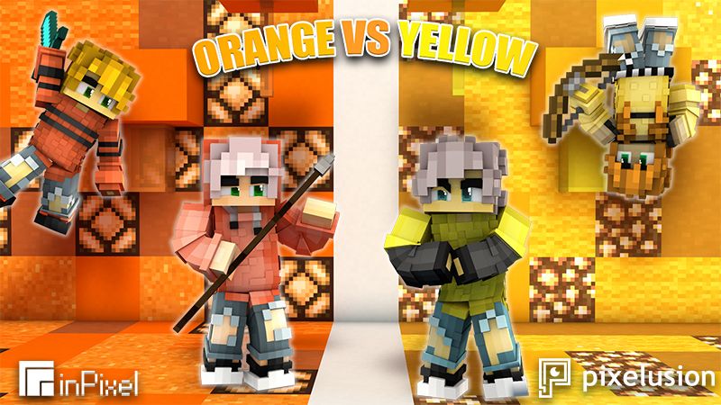 Orange VS Yellow on the Minecraft Marketplace by Pixelusion