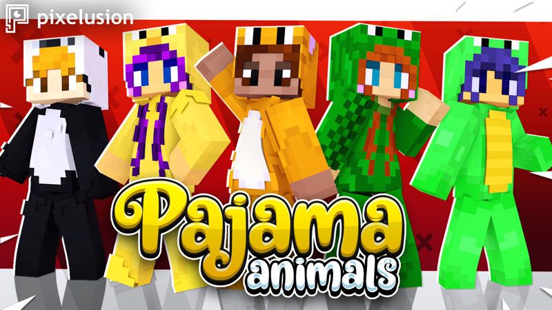 Pajama Animals on the Minecraft Marketplace by Pixelusion