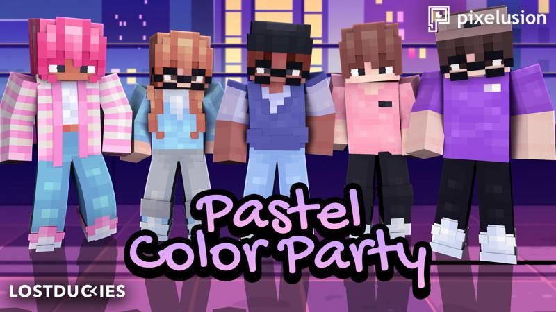 Pastel Color Party on the Minecraft Marketplace by Pixelusion