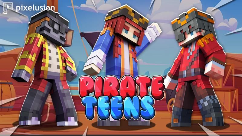 Pirate Teens on the Minecraft Marketplace by Pixelusion