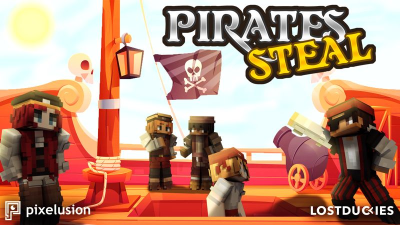 Pirates Steal on the Minecraft Marketplace by Pixelusion