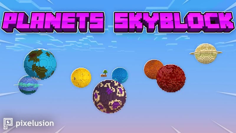 Planets Skyblock on the Minecraft Marketplace by Pixelusion