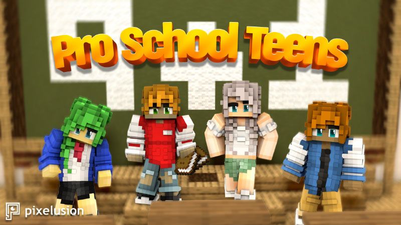 Pro School Teens on the Minecraft Marketplace by Pixelusion