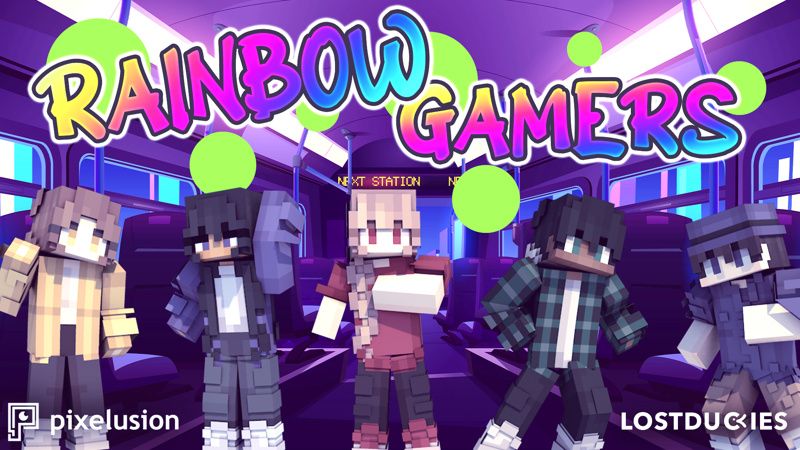 Rainbow Gamers on the Minecraft Marketplace by Pixelusion