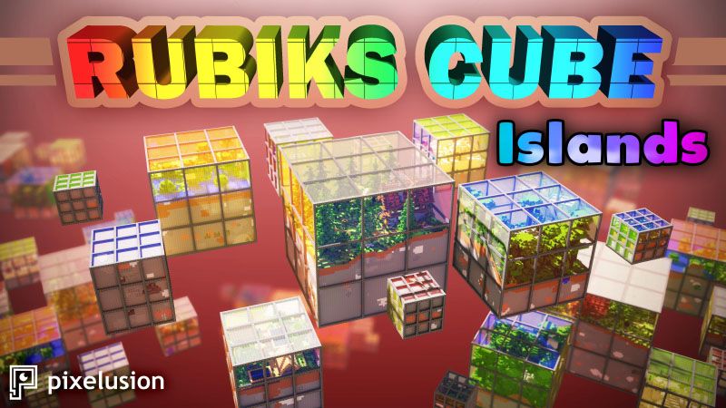 Rubik's Cube Islands on the Minecraft Marketplace by Pixelusion